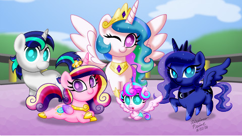 【MLP】《雪儿宝宝的亲亲粘画册》之惊魂夜 (中字)